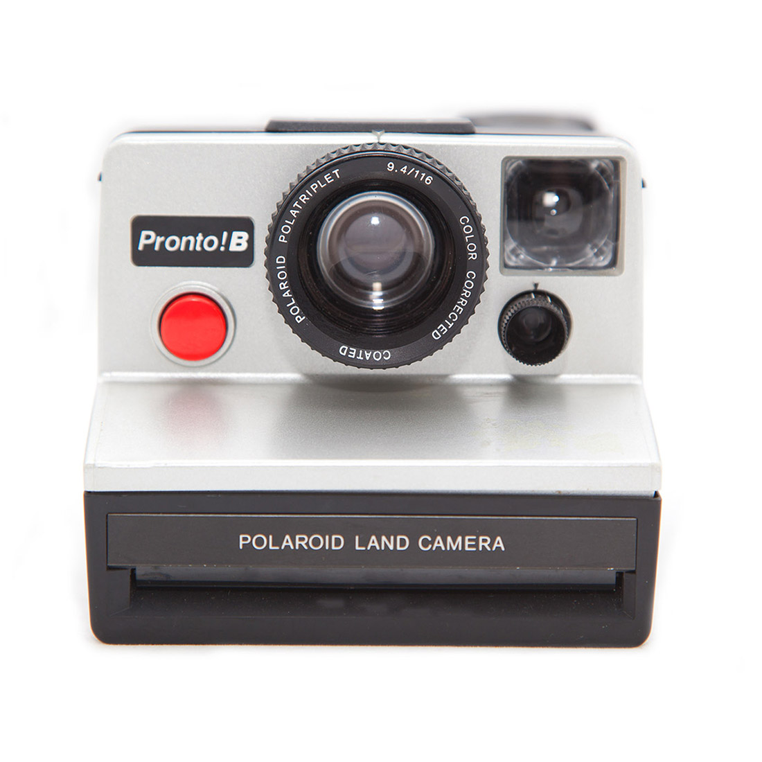 Cámara instantánea Polaroid Pronto B del año 1977.
