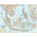 mapa antiguo del sureste de Asia